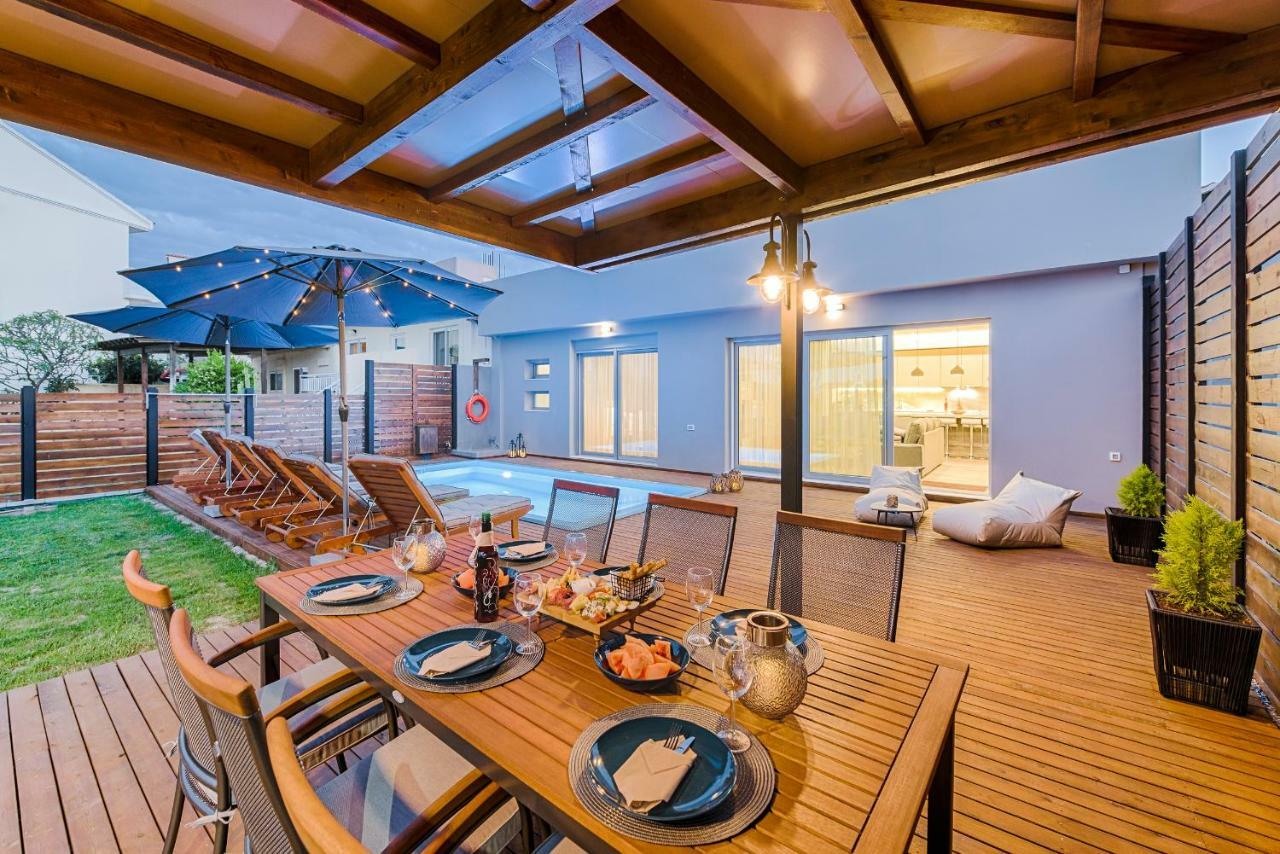 Nastazia Luxury Beach House Ialysós Eksteriør bilde